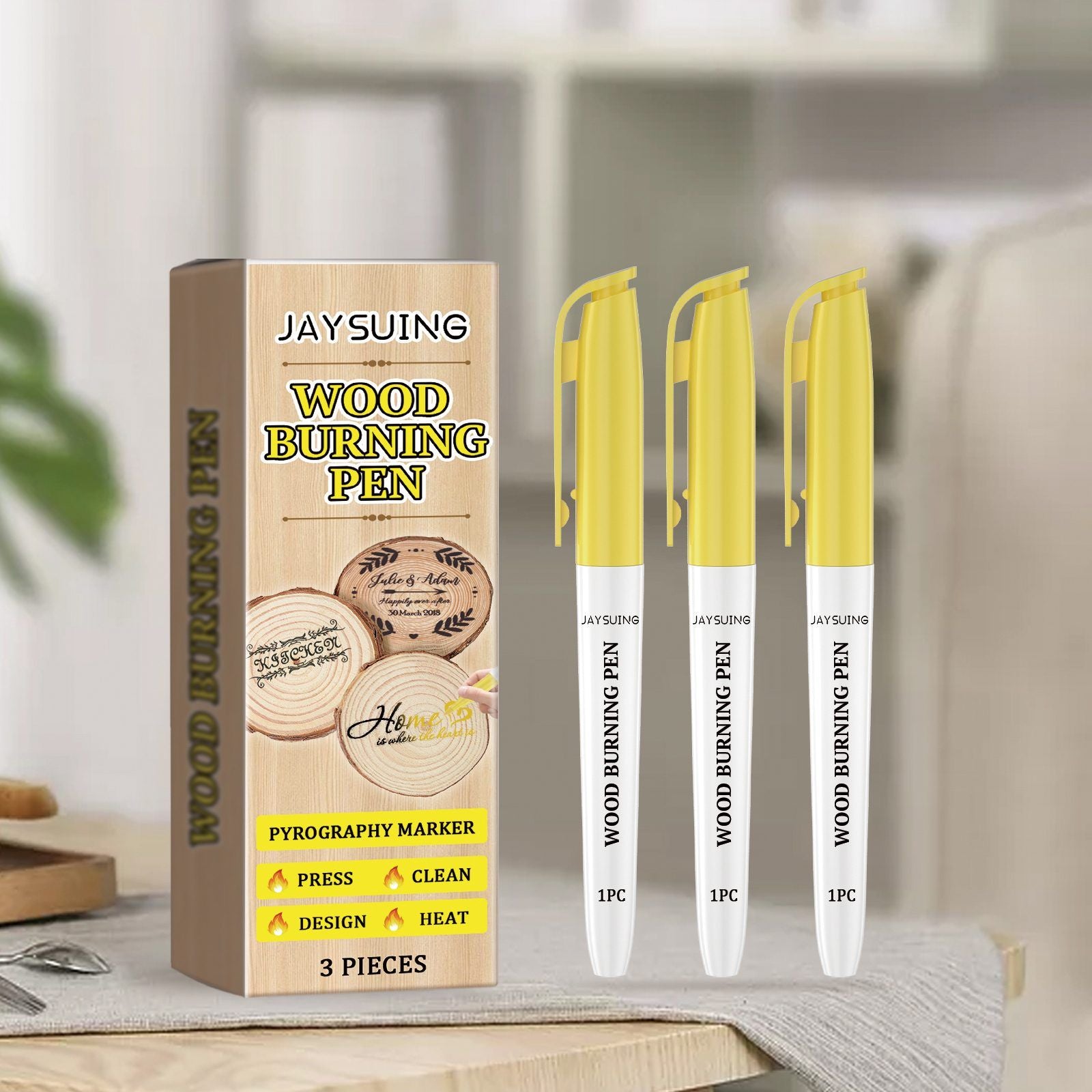 JAYSUING Wood Burning Craft Marker Set