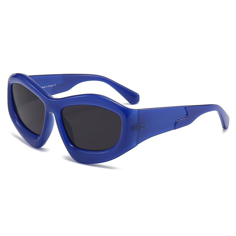 Hommes et femmes Riding Outdoor Personnalité Forme concave Lunettes de soleil