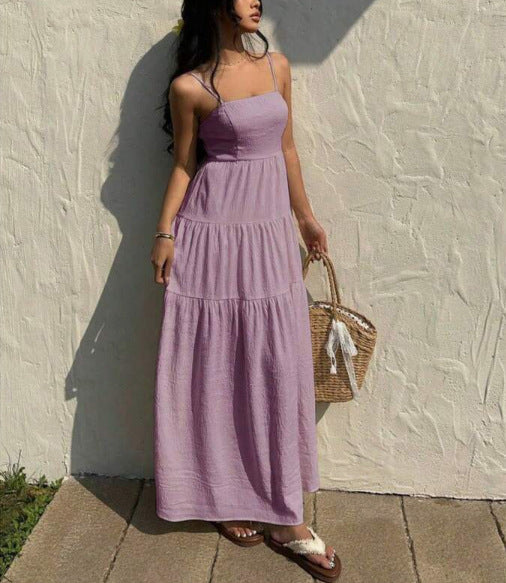 Robe de sangle souple pour les vacances