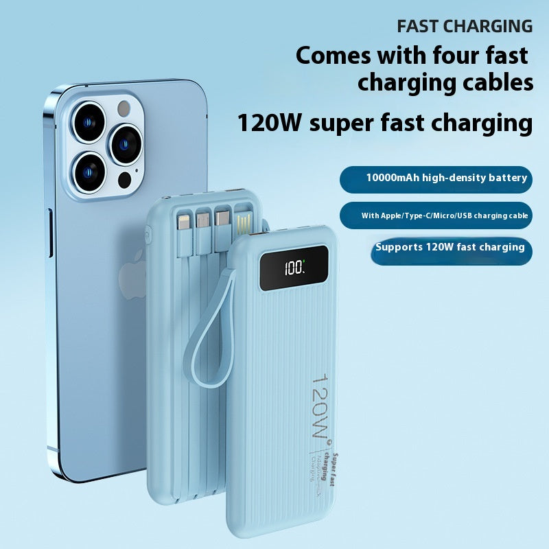 Super Fast Charge 20000 MA Banque de puissance d'affichage numérique portable de grande capacité