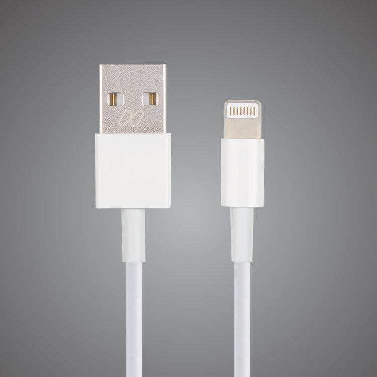 Câble de charge rapide de données-U+L port modèle-blanc-longueur 1m-TPE+ cuivre-1 pièce