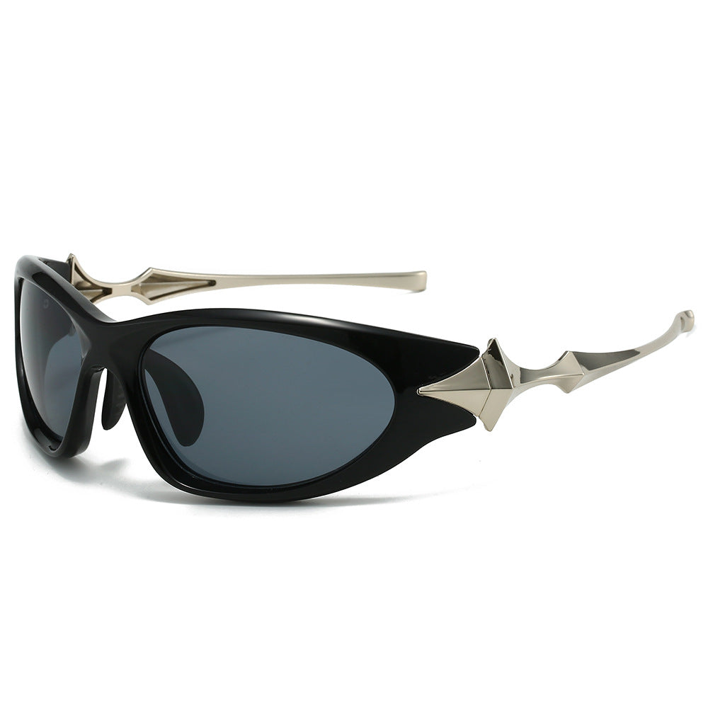 Personnalité Mode Punk Lunettes de soleil futuristes