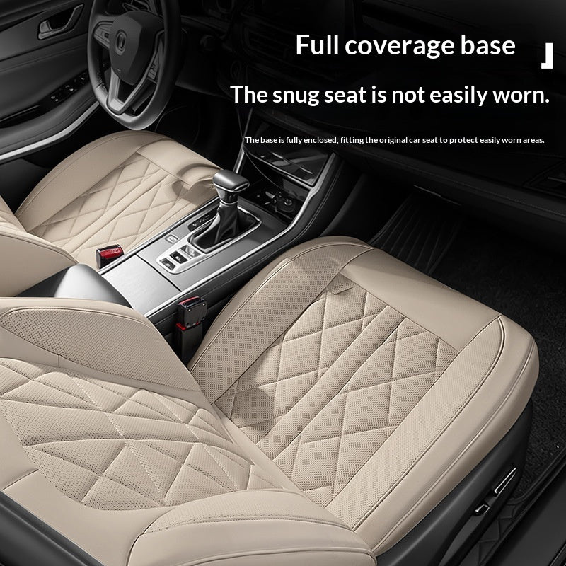 Coussin de siège de voiture en cuir tout-saison
