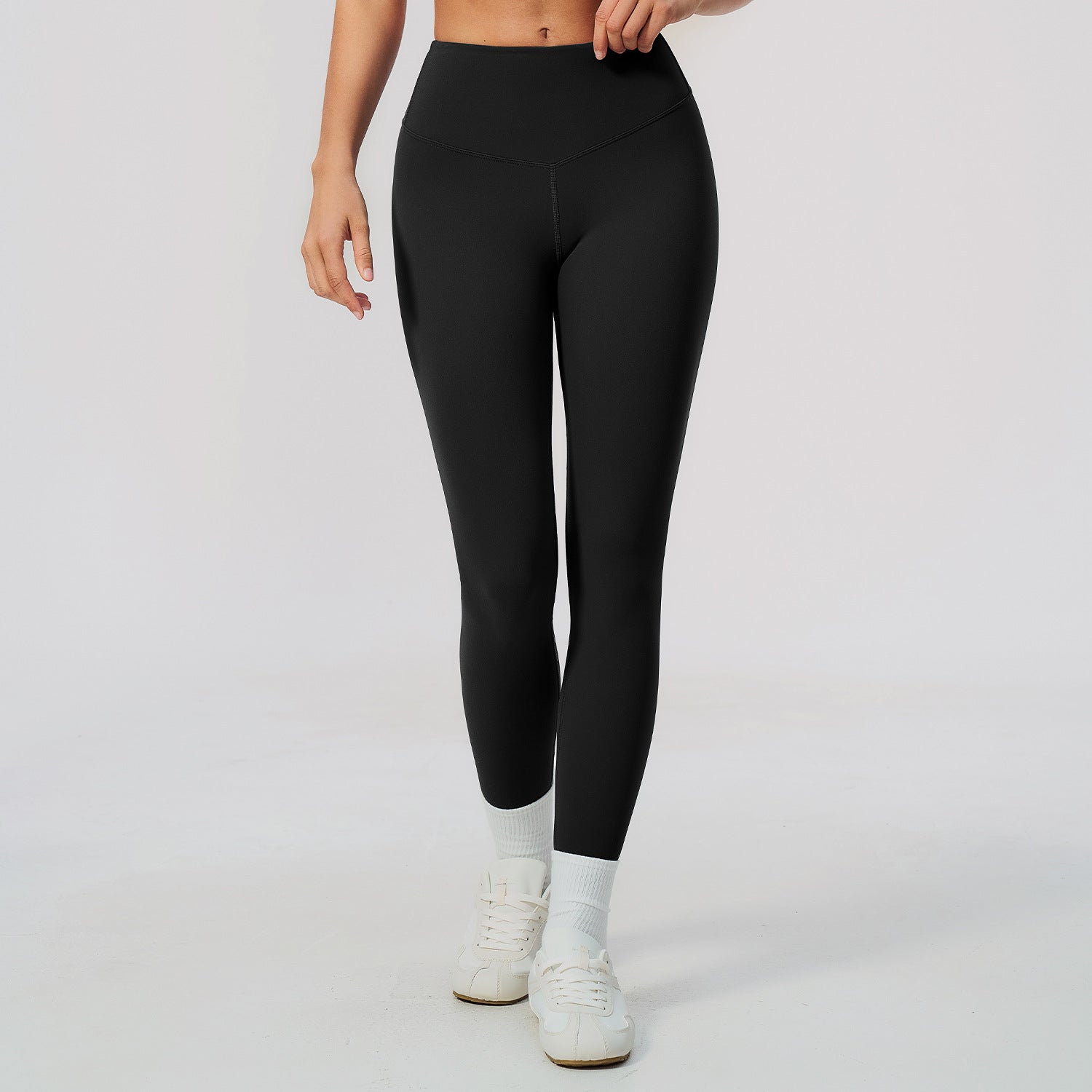 Haute élasticité 3D Shaping High-waist Hip-lifting pantalons de yoga pour les femmes
