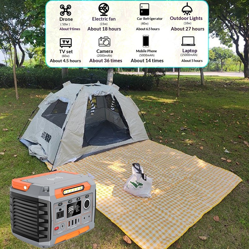 Alimentation électrique rechargeable de stockage d'énergie portable de camping d'urgence