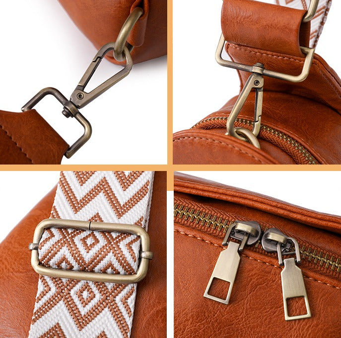 Only self-shot---Women's Chest Bag Sling Bag