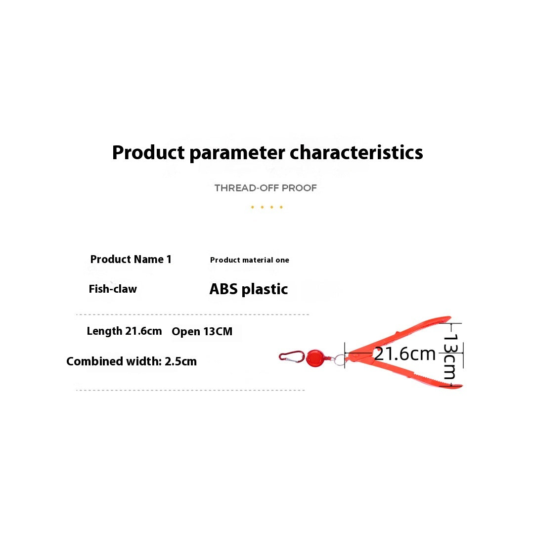 Plastic Fish Control Clip Outdoor Appareils portatifs