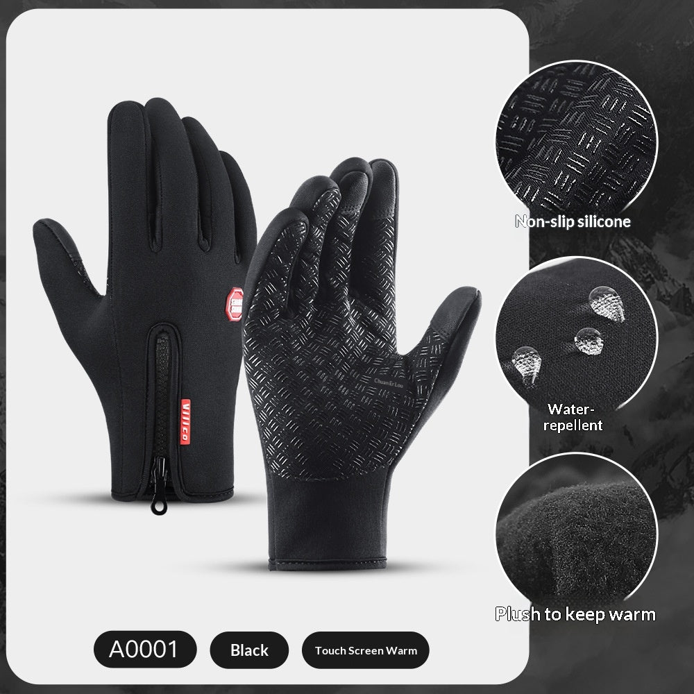 Gants thermo Windproof et isolants pour le ski et le vélo
