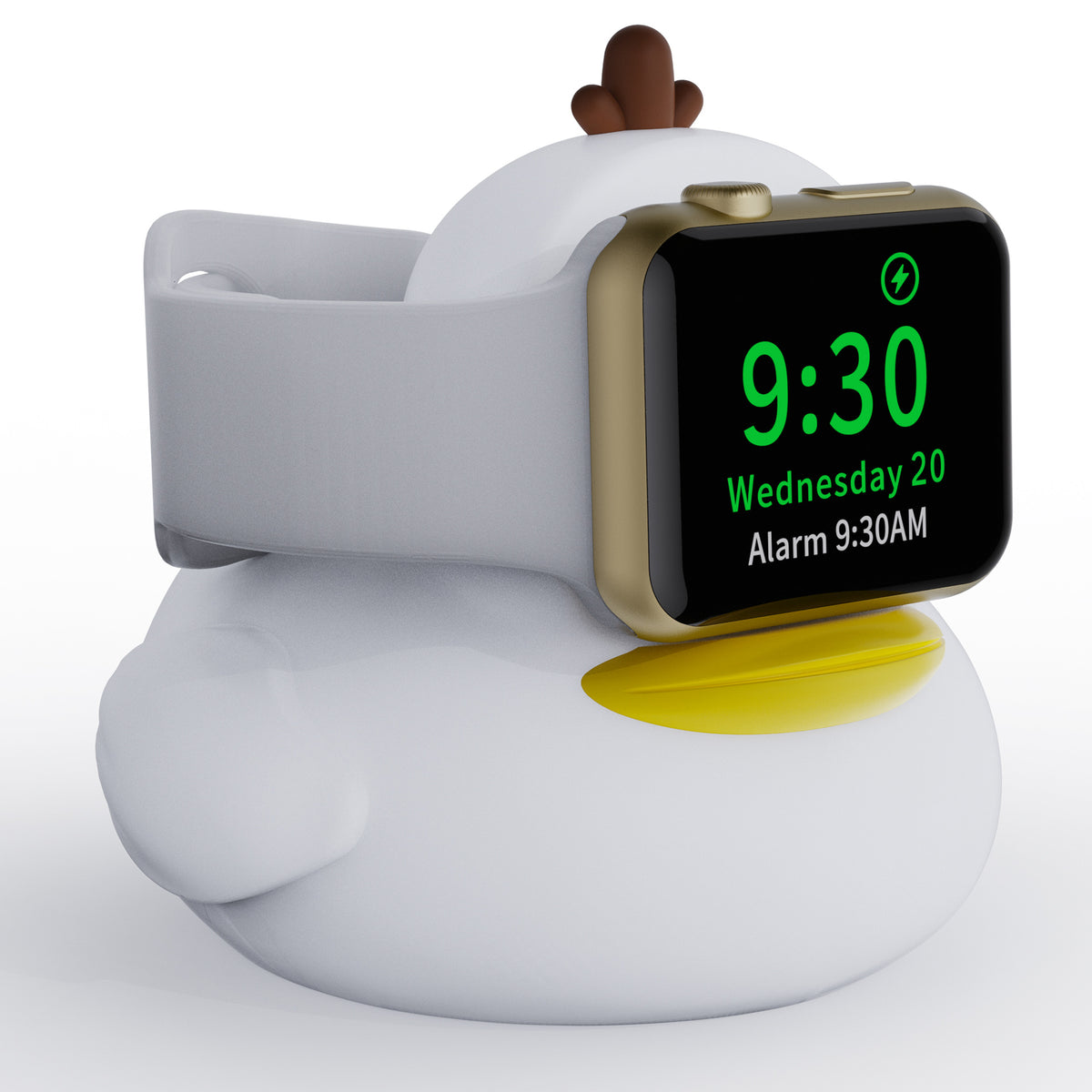 Cartoon Silicone Little Duck Charging Stand Creative