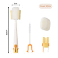 Coupe multifonctions brosse blanc-1 pièce
