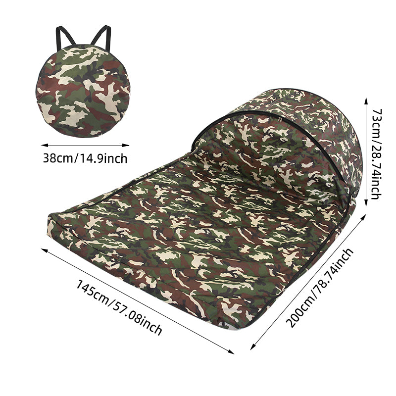 3D sleeping bag for one or two people Portable Lightweight