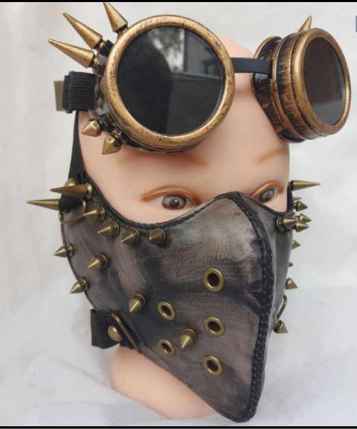 Masque de punk gothique à vapeur