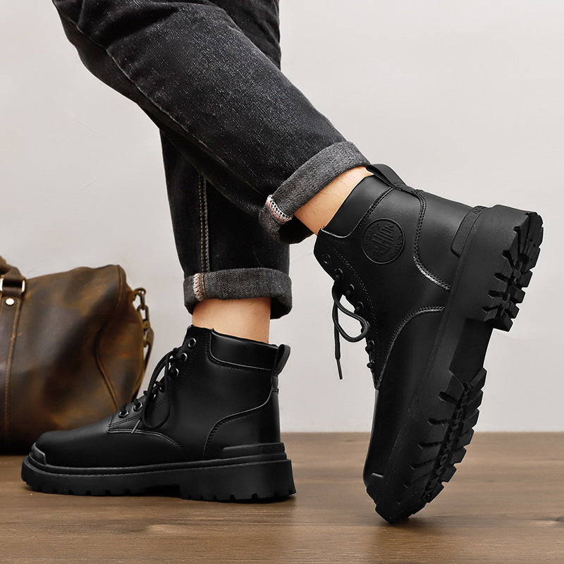 Hommes Versatile Haut de gamme Bottes de travail épaisses
