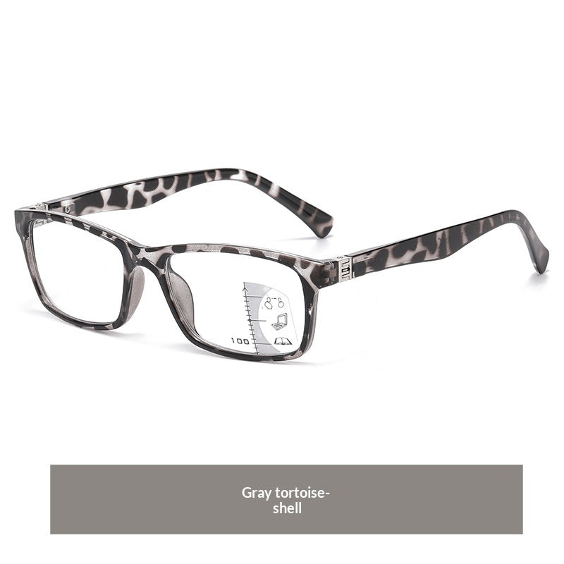 Verres de lecture de blocage multifocal bleu