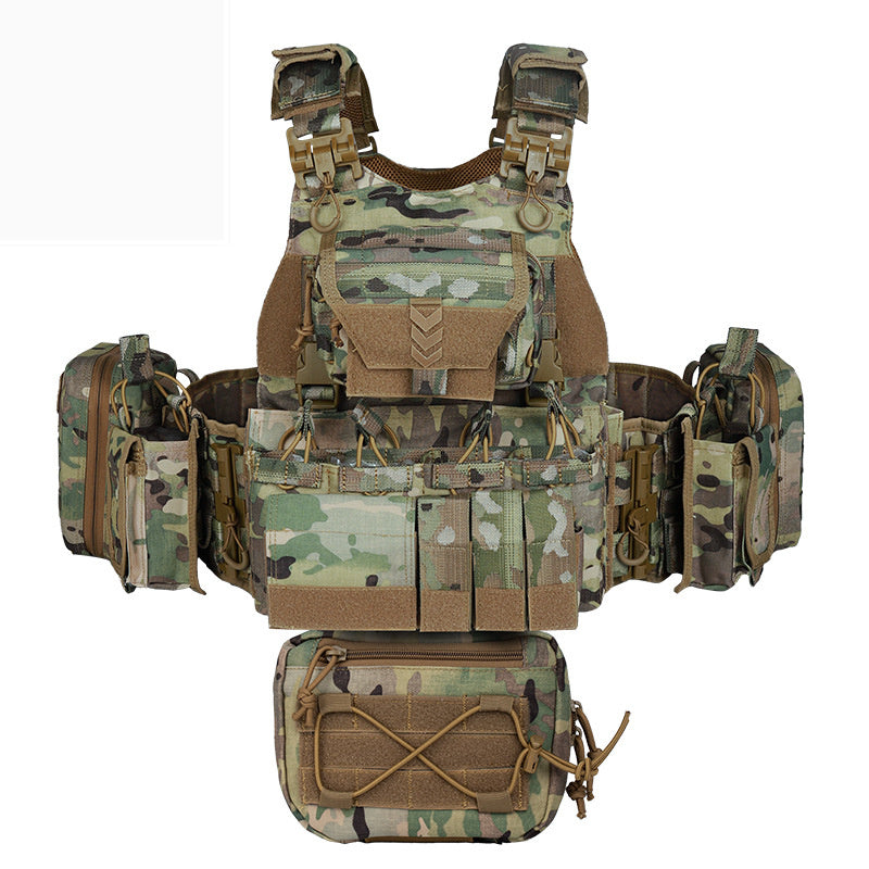 Camouflage Veste tactique pour les adeptes militaires extérieurs
