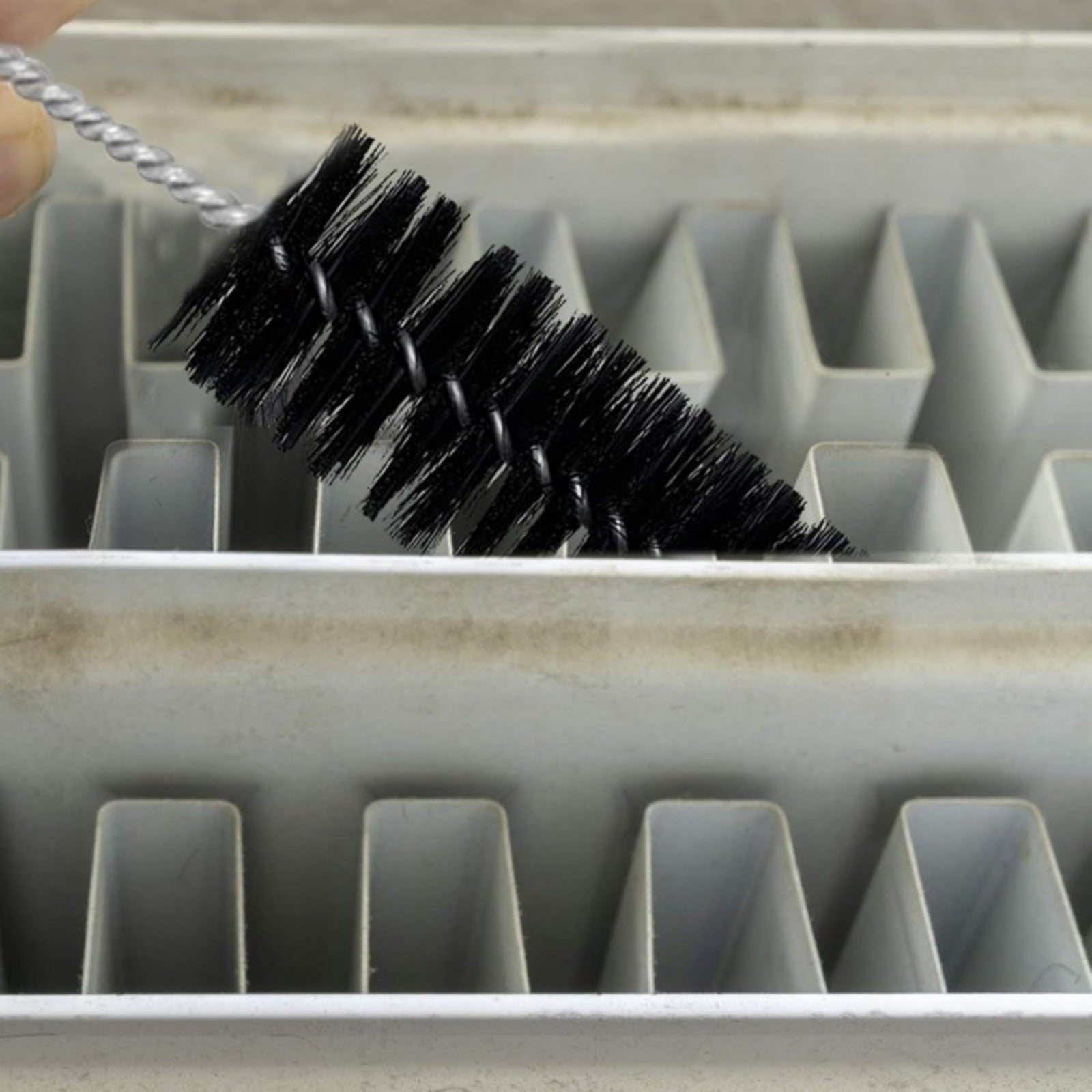 Ensemble de nettoyage de radiateur 3 pièces avec brosse à fente