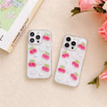 Cas téléphonique Epoxy en trois dimensions Cherry Bow
