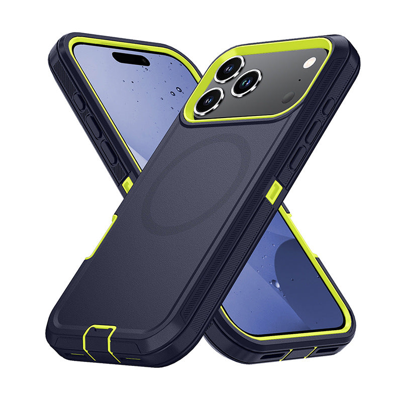 Cas de téléphone magnétique résistant à la chute