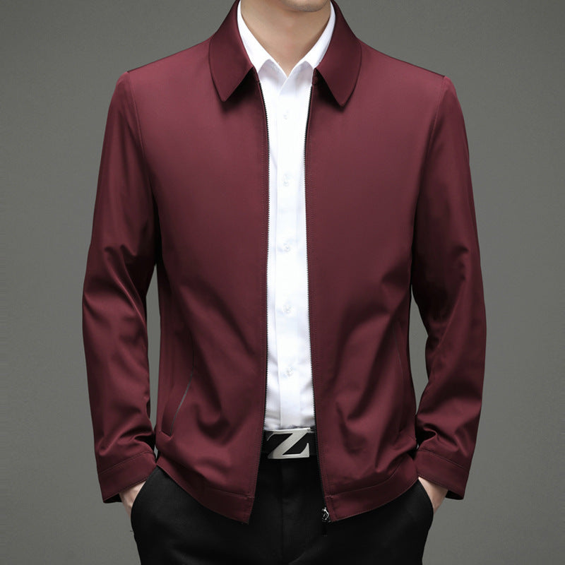 Veste zippée casual-affaires homme