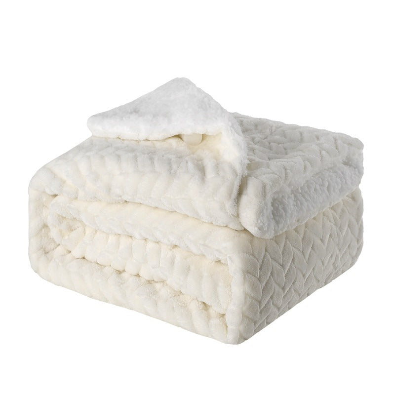 Couverture-cadeau en laine de laine de la laine de laine de laine de laine de laine de laine de laine de laine de laine de laine épaisse