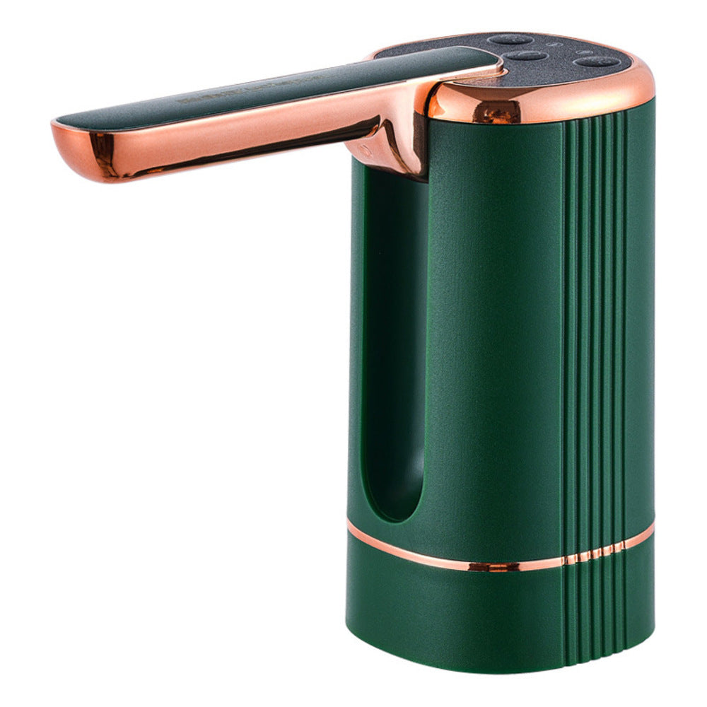 Pompe à bouteille d'eau électrique Pompe à distributeur d'eau pliable automatique pour 1-5 Gallon avec Dos