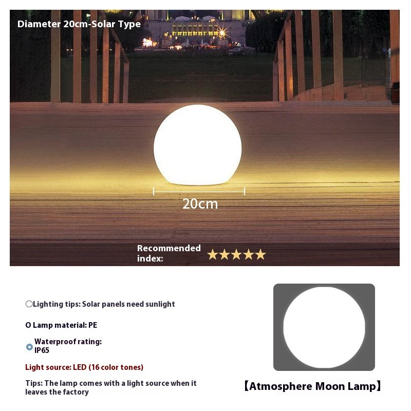Lampe extérieure de jardin solaire lumière paysage jardin pelouse