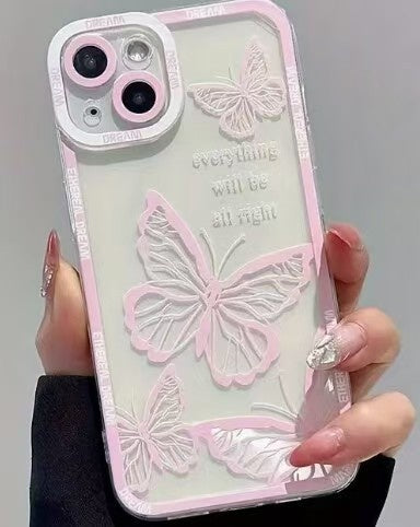 Peinture à l'huile Fleurs Cas de téléphone transparent