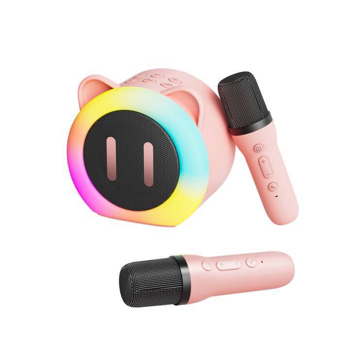 Haut-parleur Bluetooth Karaoke et microphone sans fil pour enfants