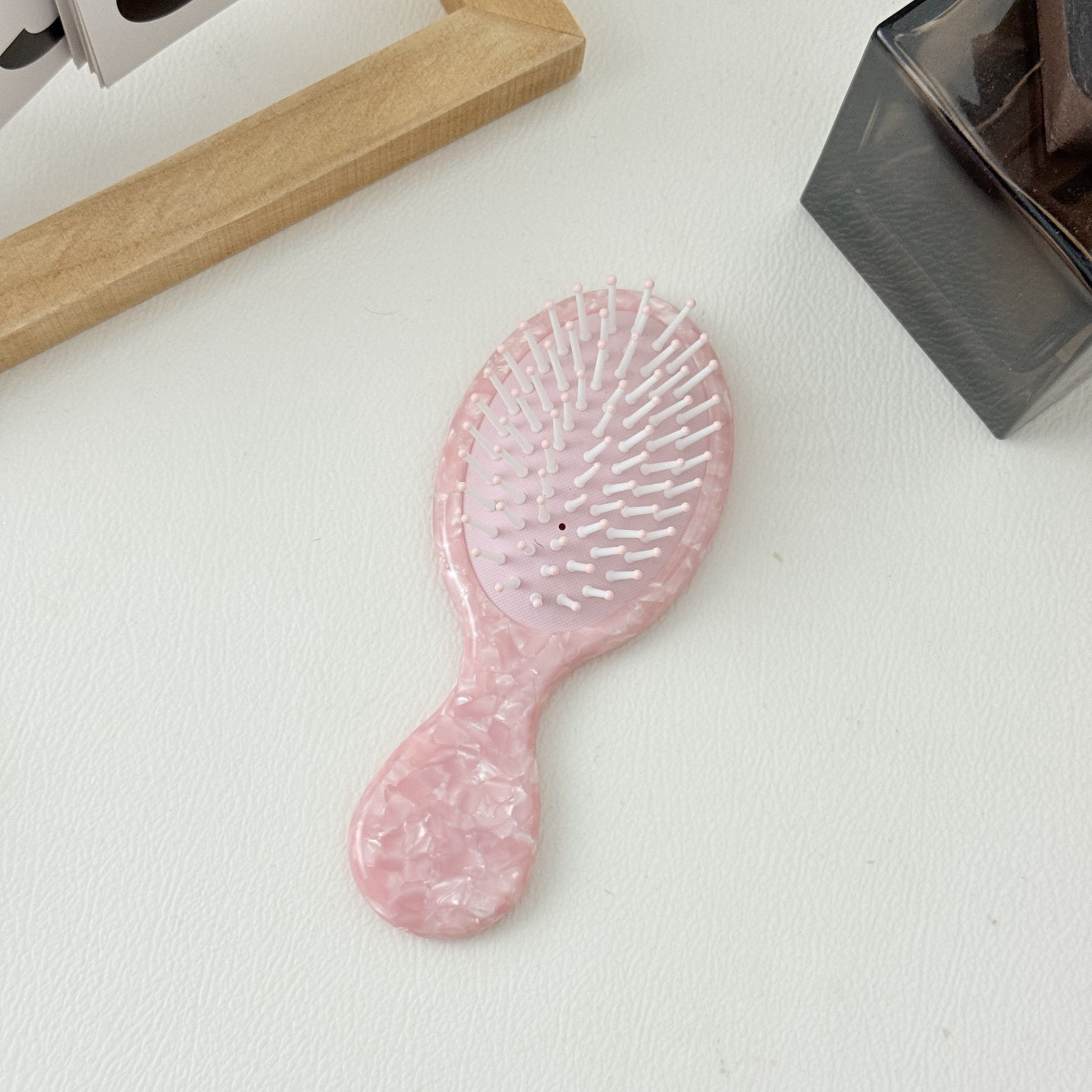 Peigne pour cheveux en acétate d'air avec nom personnalisé