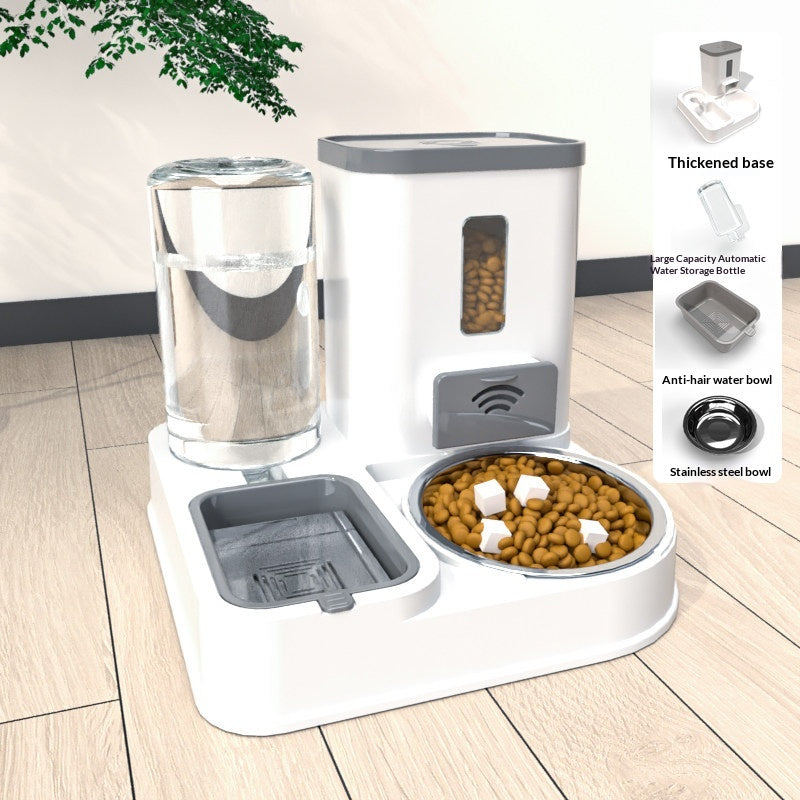 Bowl d'alimentation et de station de boisson pour animaux de compagnie