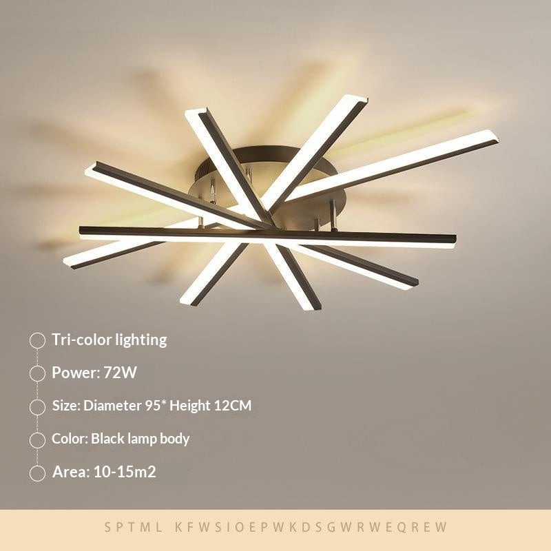 Simple moderne fixation de plafonnier de maison lumière