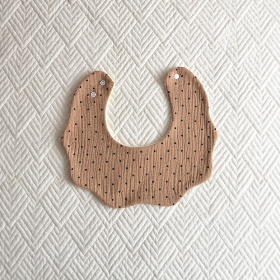 Coton Cinq couches Bib Pétale Baby Salive Serviette
