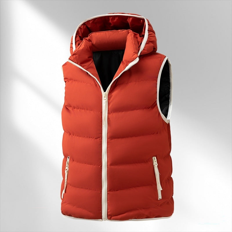 Veste à capuche dérobée pour hommes