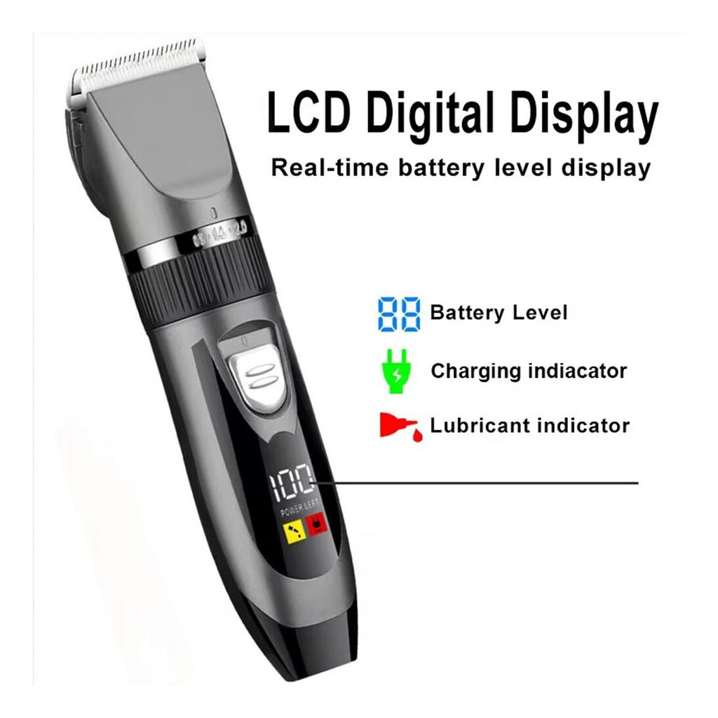 Clippers pour cheveux sans fil pour hommes Hommes Trimmer cheveux ensemble Clippers pour cheveux pour hommes