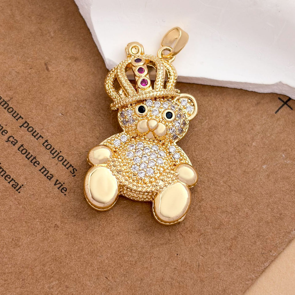 Pendentif et accessoires pour bijoux pour petits ours mignons