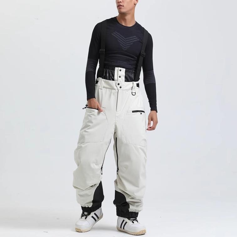 Pantalons de ski à grande rue pour hommes épaississants pour le snowboard et le ski