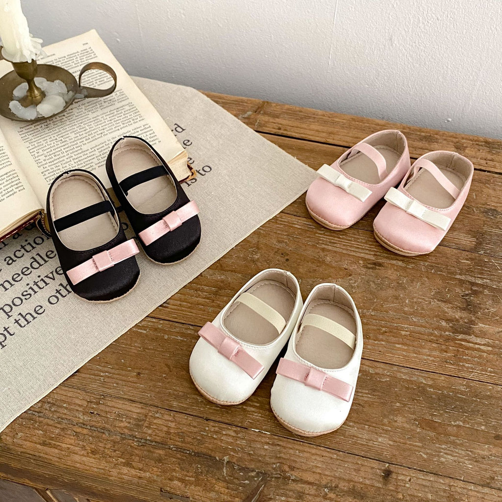 Tout-match Un-mot Butterfly Knot Bébé Chaussures Confortable Respirant