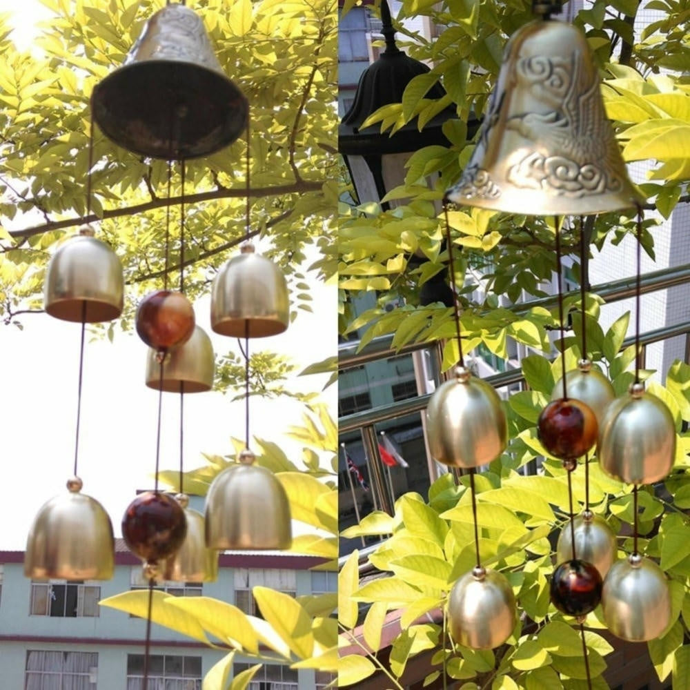 Chimes de vent suspendus extérieurs