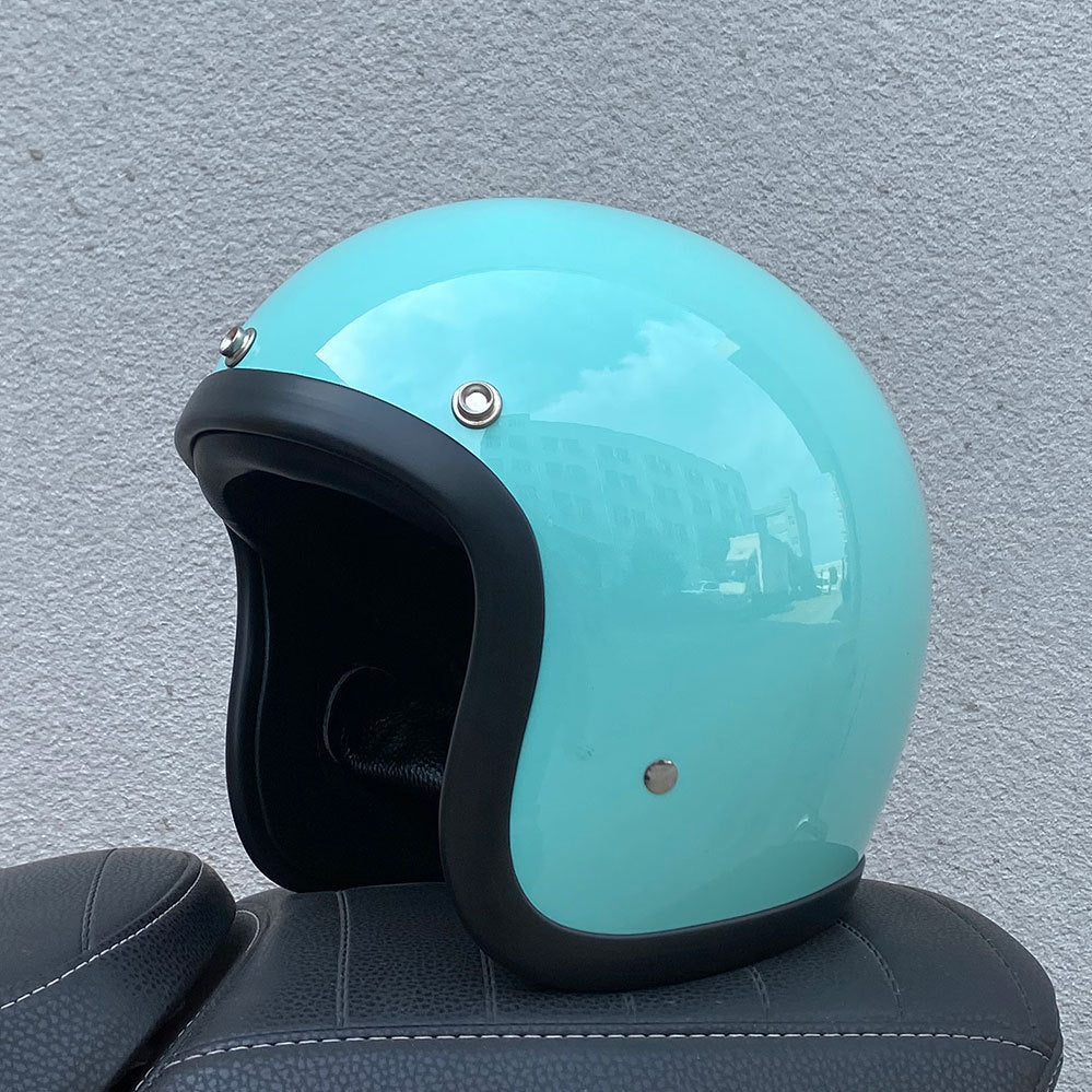 Casque homme et femme moto rétro FRP