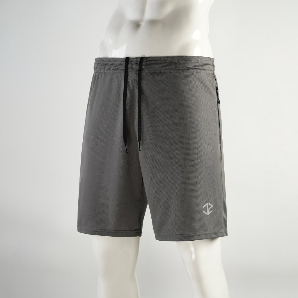Short homme Mode Casual Séchage rapide Entraînement extérieur Poche à fermeture éclair à cinq points