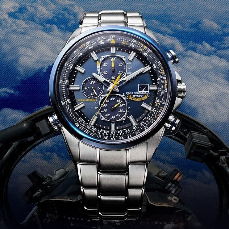 Multi-fonctionnel Timing Business Xitie Home Steel Belt Watch Imperméable