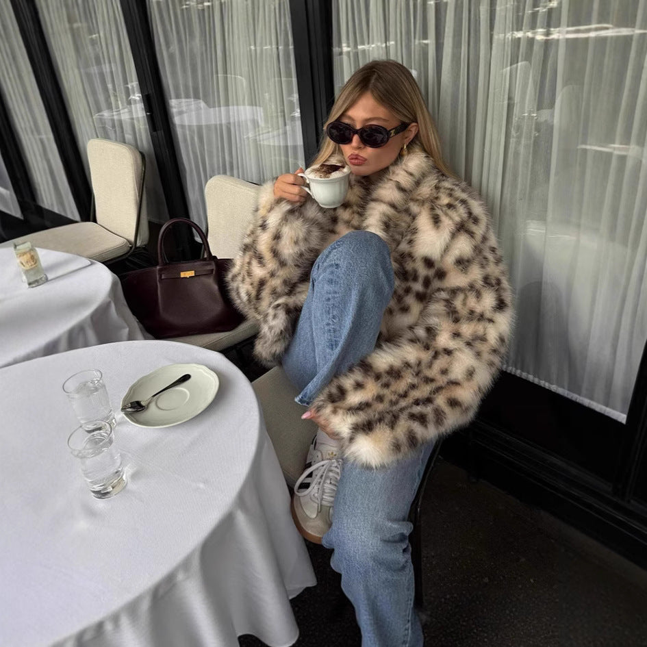 Manteau de fourrure pour femmes