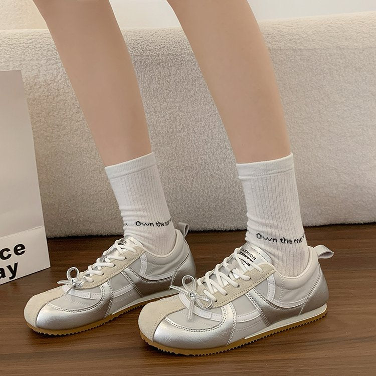Style coréen Fashionable et polyvalent Allemand Chaussures de formation pour les femmes de style d'été Brea