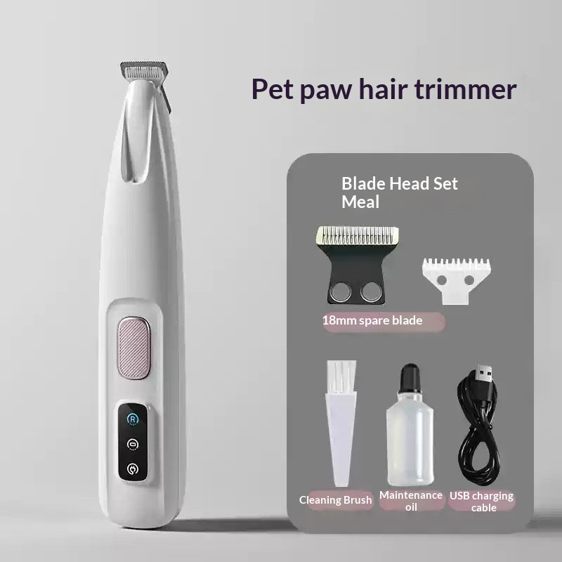 Chat d'animal de compagnie Silent Trimming Pedicure Shaver