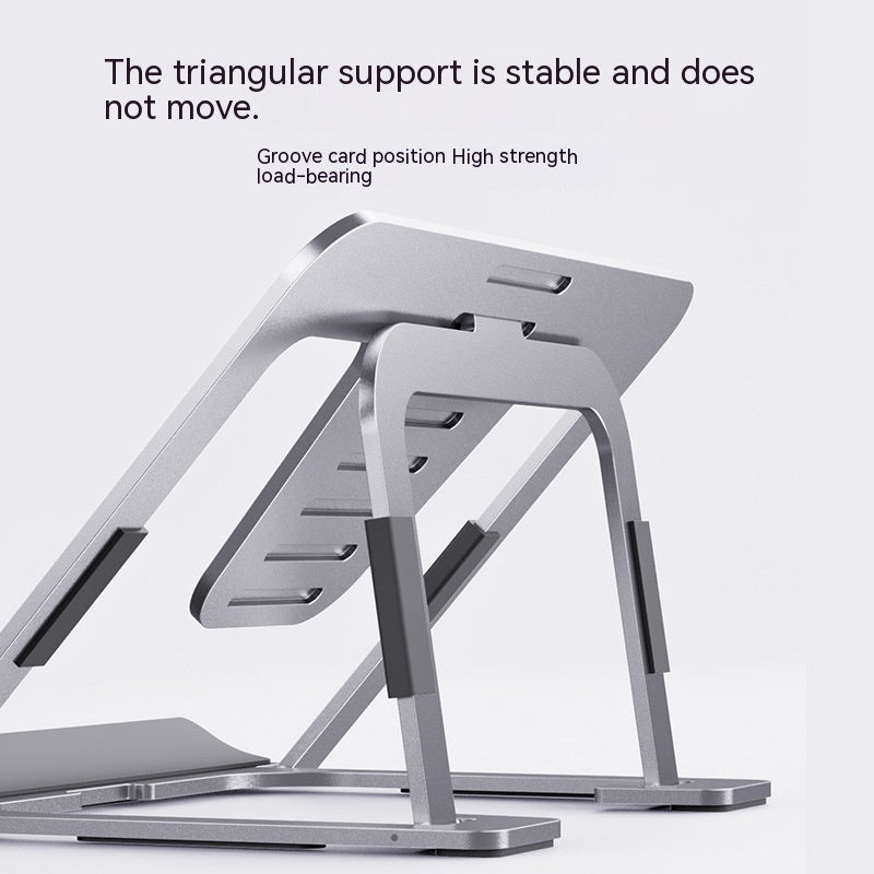 Tablette et support de téléphone en alliage d'aluminium pliable
