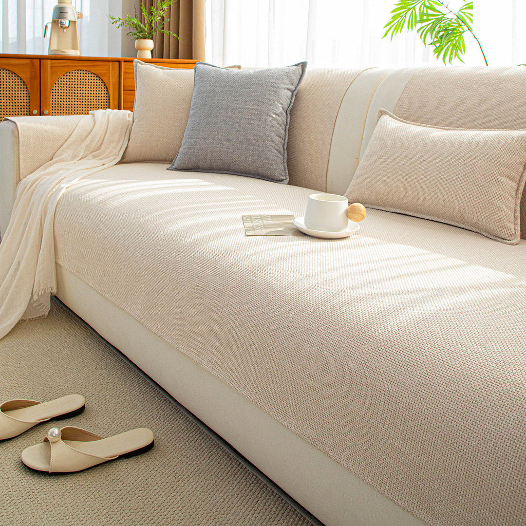 Japanese Style Faux Cotton Sofa Cushion