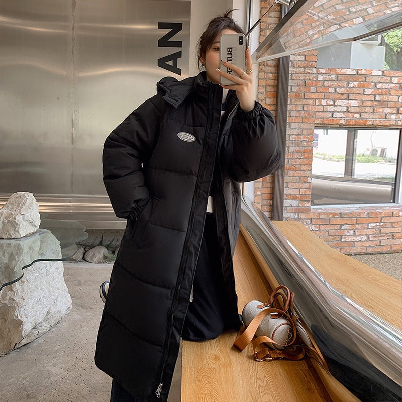 Veste en coton souple rembourrée et épaisse, à capuche tendance