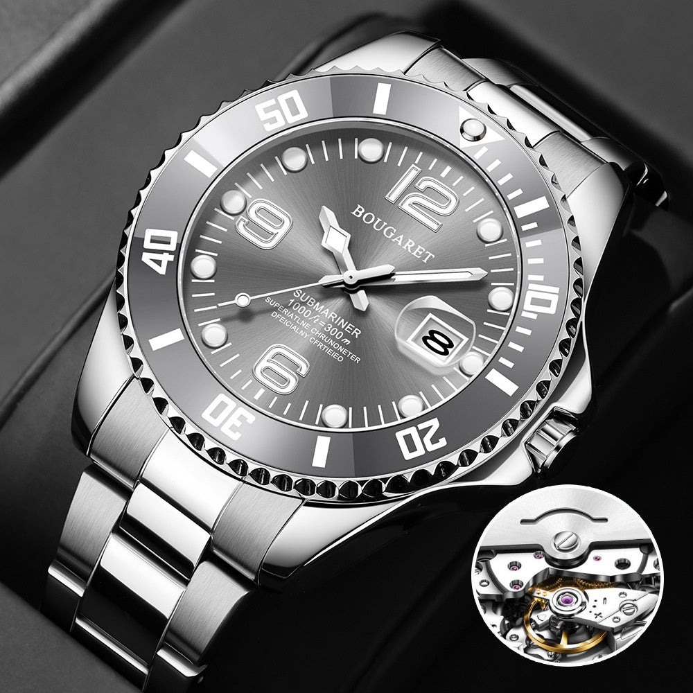 Montre mécanique de sport anti-faux automatique