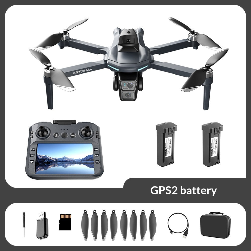 Grand écran Photographie aérienne Télécommande Airplane Toy Quadcopter