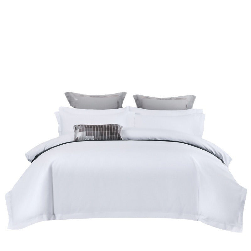 Hotel Cloth Produit Lit Quatre pièces Set Pure White